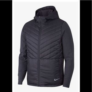 Nike AeroLayer 🦋 Insulated Running Jacket Black • Mens Small